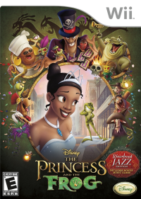 The Princess and the Frog PAL Wii  box art